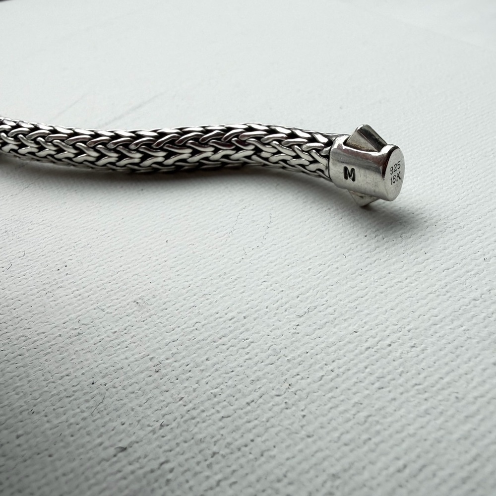 John Hardy Silver Woven Bracelet Accessory - Picture 9 of 11